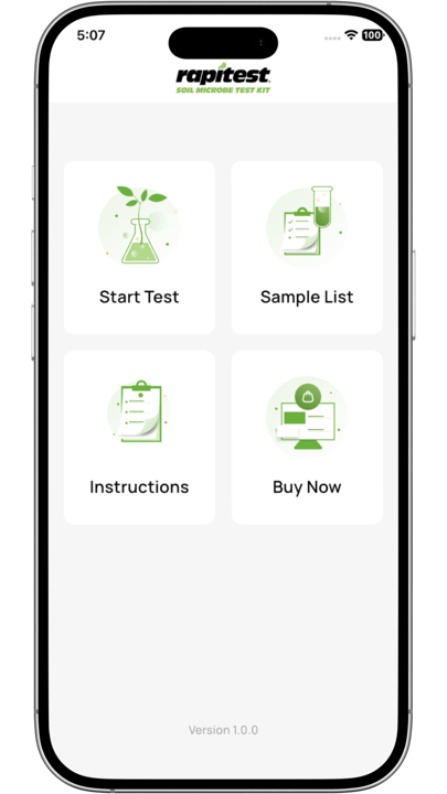 Rapitest® Microbial Kit app screenshot