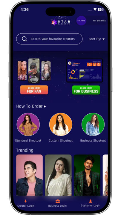 StarBazaar App app screenshot
